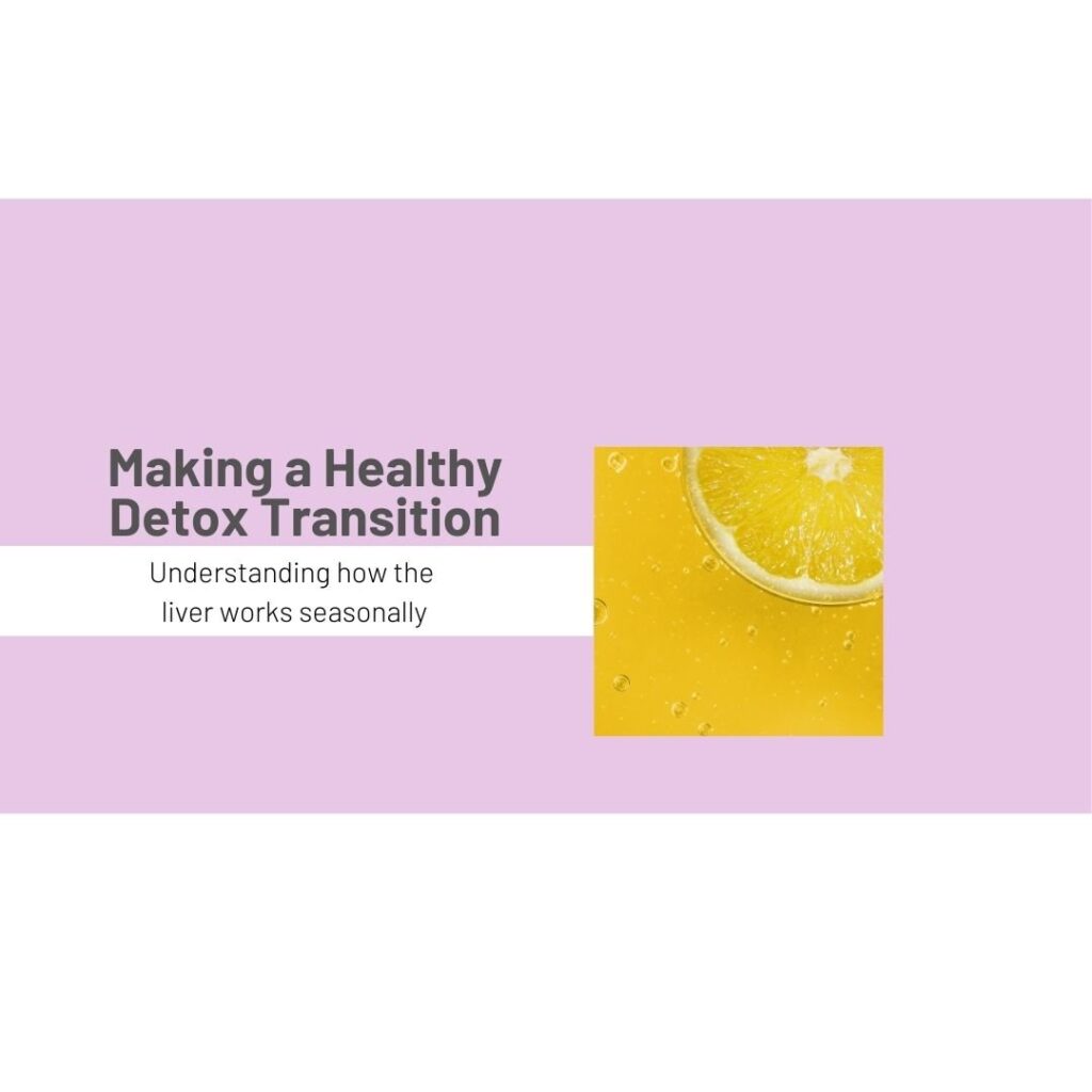 Making a Healthy Detox Transition