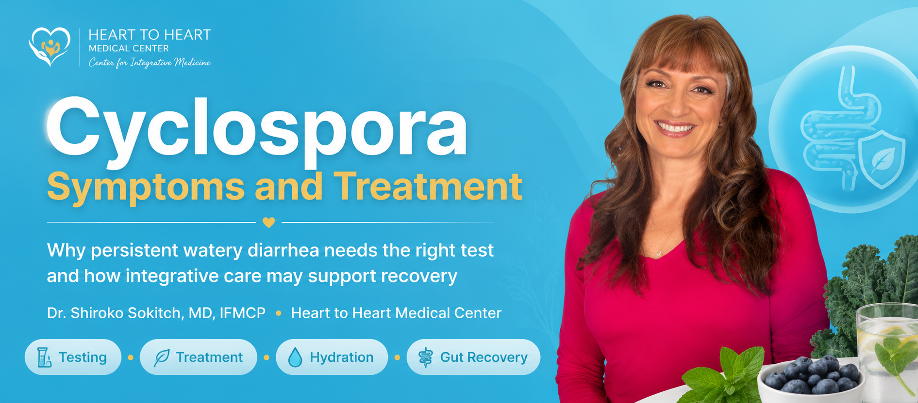 Cyclospora symptoms and treatment